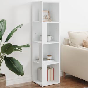 Corner Cabinet White 33x33x132 cm Engineered Wood
