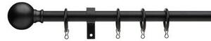 Ashton Extendable Metal Curtain Pole with Rings