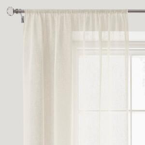 Boucle Slot Top Single Voile Panel