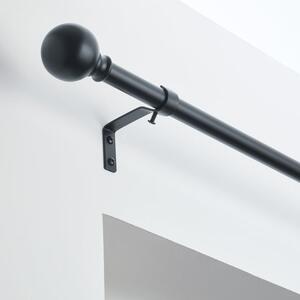 Ashton Extendable Metal Curtain Pole with Rings