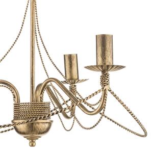 Tori 3 chandelier, 3-bulb, gold