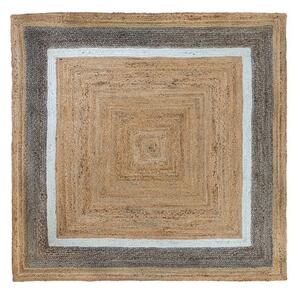 Natural Jute Border Rug