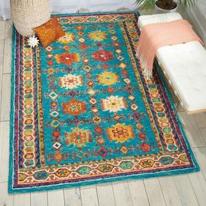 Vibrant 2 Teal Rug