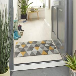 Marvel Geo Triangles Washable Doormat