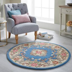 Lotus Premium Aubusson Round Rug