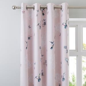 Heavenly Hummingbird Blackout Eyelet Curtains