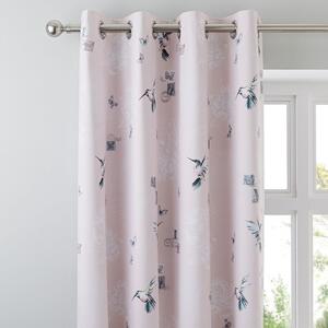 Heavenly Hummingbird Blackout Eyelet Curtains