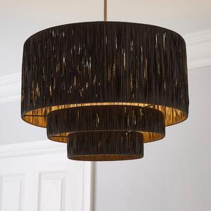 Ruolan Raffia 3 Tier Pendant Shade