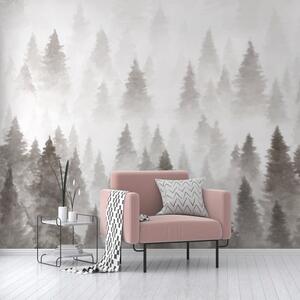 Pine Forest Wall Mural