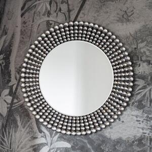 Sheriton Jewelled Round Wall Mirror