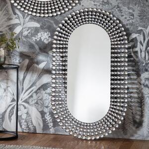 Sheriton Jewelled Oval Wall Mirror