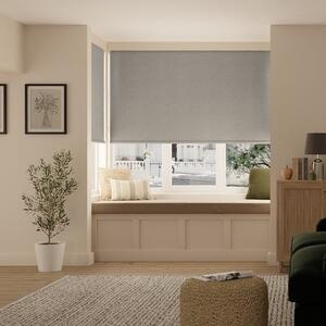 Luna Mid Grey Roller Blackout Blind