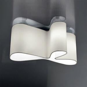 Attractive designer ceiling light Mugello, white