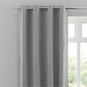 Oxford Chenille Eyelet Curtains