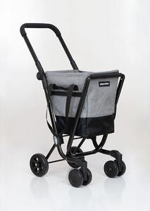 Shopping cart Playmarket Black/Grey With wheels Foldable