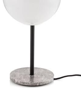 Menu TR Bulb table lamp 41 cm marble/glossy opal