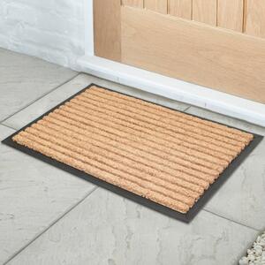 Jumbo Stripe Rubber and Coir Doormat