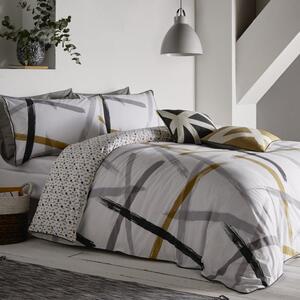 Appletree Leda Abstract Print Reversible 100% Cotton Duvet Cover and Pillowcase Set