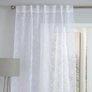 Belle Embriodery Slot Top Single Voile Panel