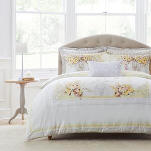 Dorma Hartington 100% Cotton Reversible Duvet Cover and Pillowcase Set