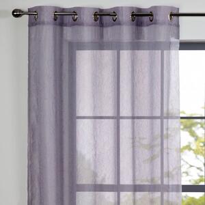 Crushed Eyelet Single Voile Panel