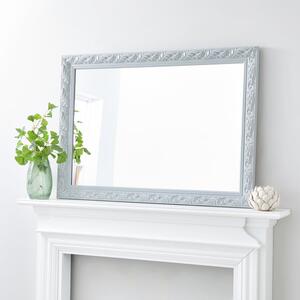 Traditional Rectangle Overmantel Wall Mirror