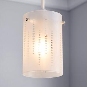 Grayson Dot Glass White Easy Fit Pendant Shade