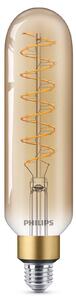 Philips E27 Giant tube LED bulb 6.5W gold dimmable