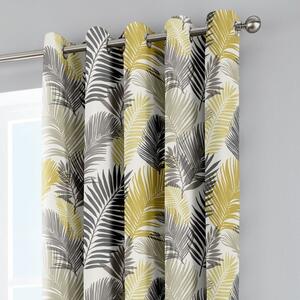 Fusion Tropical Eyelet Curtains