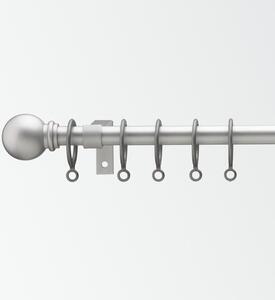 Universal Extendable Metal Curtain Pole with Rings