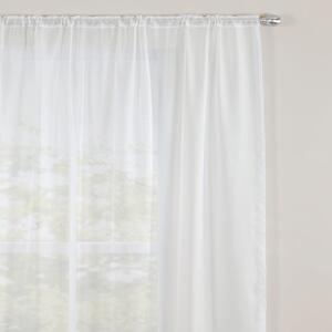 Faux Silk Slot Top Voile Panel