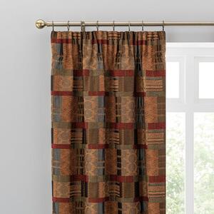 Prague Chenille Pencil Pleat Curtains