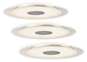 Paulmann Simple LED recessed light Whirl, 3-piece set