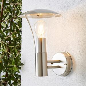 Grax Steel Outdoor Wall Light