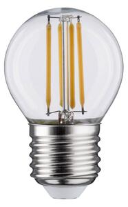LED bulb E27 5 W golf ball 2,700 K clear