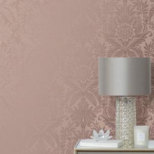 Crown Signature Damask Rose Wallpaper