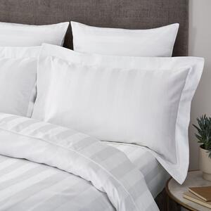 Hotel Cotton 230 Thread Count Stripe Oxford Pillowcase