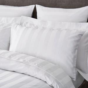 Hotel Cotton 230 Thread Count Stripe Standard Pillowcase Pair