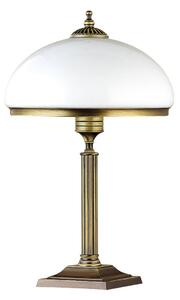 Petro table lamp with a glass lampshade