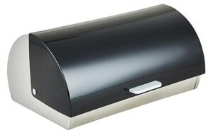 Black Roll Bread Bin