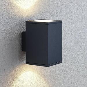 Mekita LED outdoor wall lamp, two-bulb