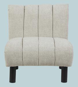Levelland Fabric Accent Chair With Black Legs - Oatmeal