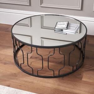 Caprisse Coffee Table, Mirrored Glass