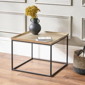 Franklin Coffee Table, Gold Cast Gold