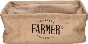 Country Fayre Hessian Large Basket