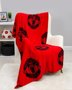 Manchester United Classic Fleece Blanket Red