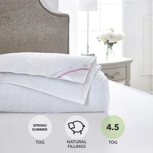 Dorma Hungarian Goose Down 4.5 Tog Summer Duvet