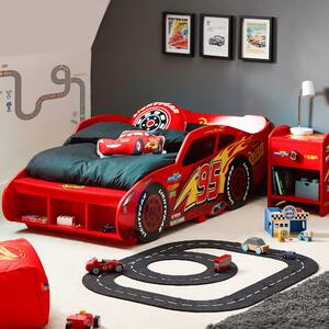 Pixar Lightning McQueen Car Toddler Bed Red