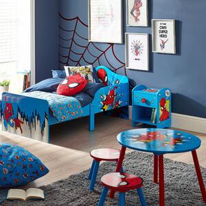 Marvel SpiderMan Toddler Bed Blue