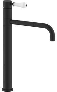 Bathroom faucet Rea Serra BLACK Matt High